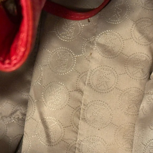 Michael Kors Vibrant Red Shoulder Bag - Picture 5 of 6